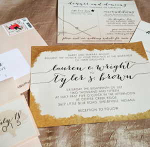 Wedding invitation